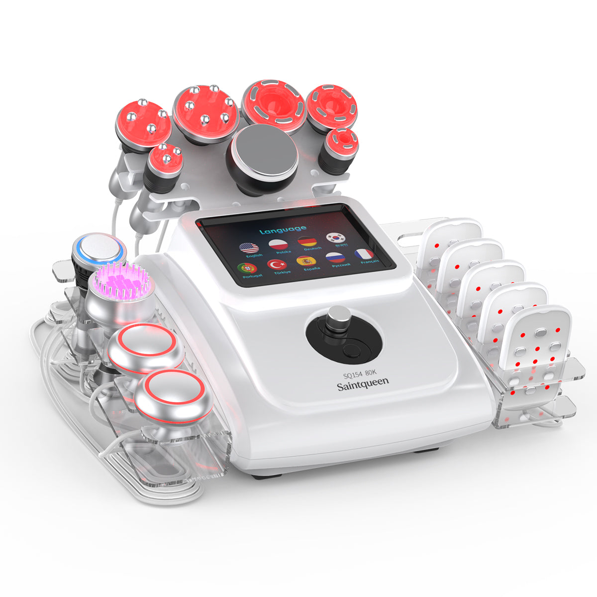 SQ154B Max 11-i-1 80K kavitationsapparat med laser, EMS, RF og LED