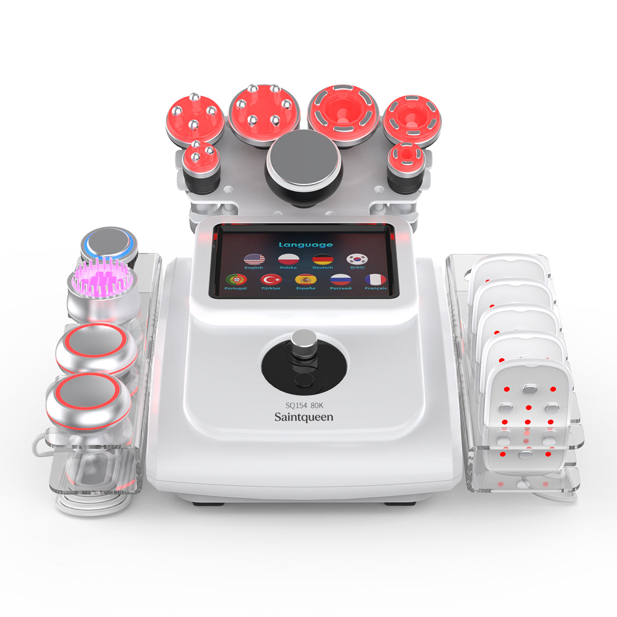 SQ154B Max 11-i-1 80K kavitationsapparat med laser, EMS, RF og LED