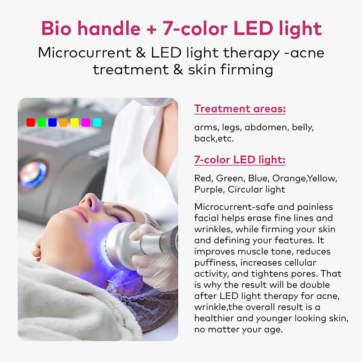 SQ154B Max 11-i-1 80K kavitationsapparat med laser, EMS, RF og LED