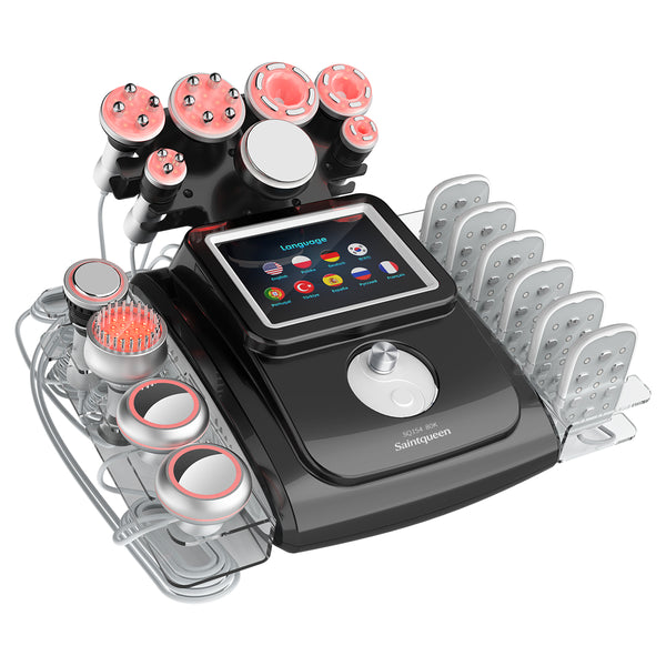 SQ154D Max 11-i-1 80K kavitationsapparat med laser og EMS-puder