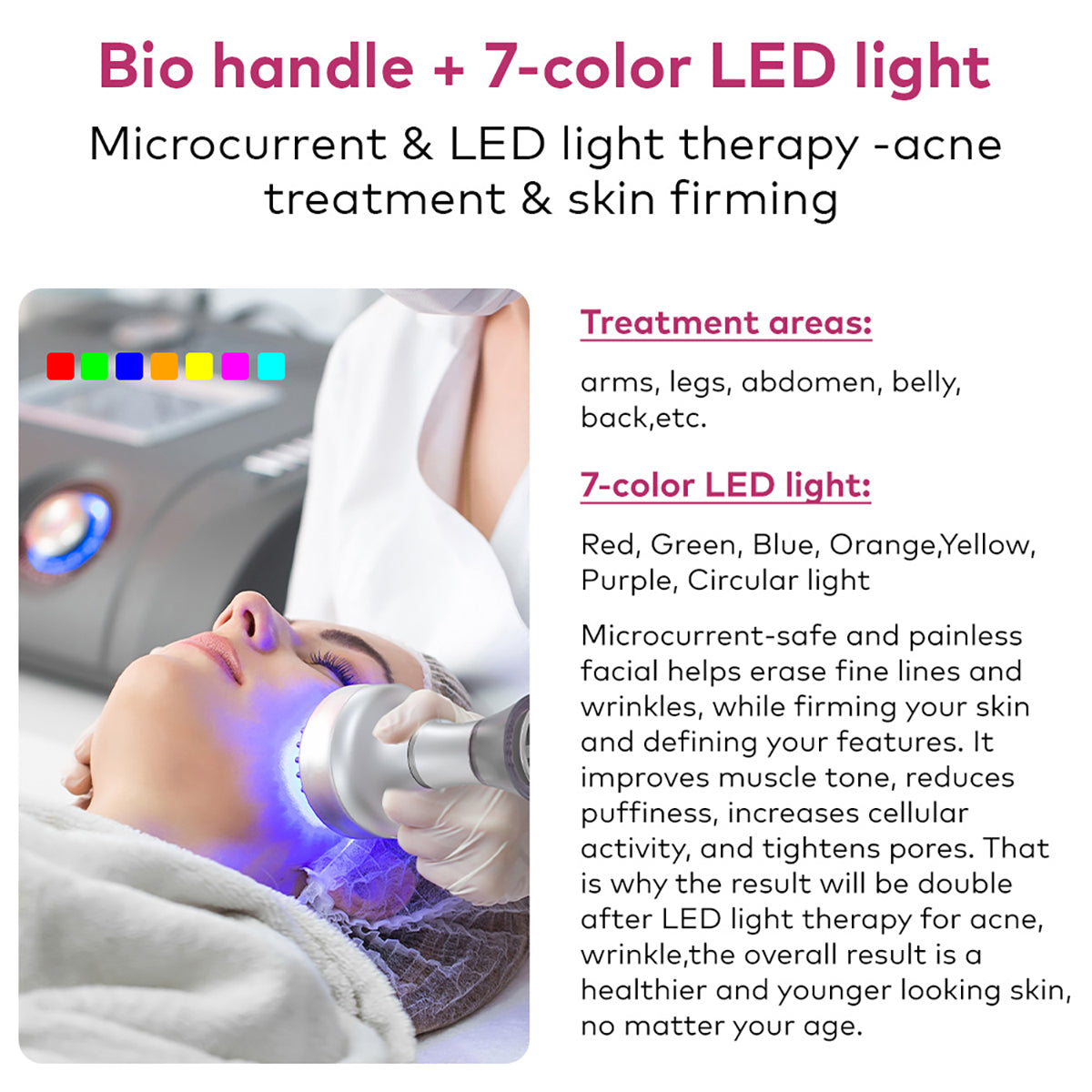 SQ126B Max 11-i-1 80K kavitationsapparat med laser, EMS, RF og vakuum