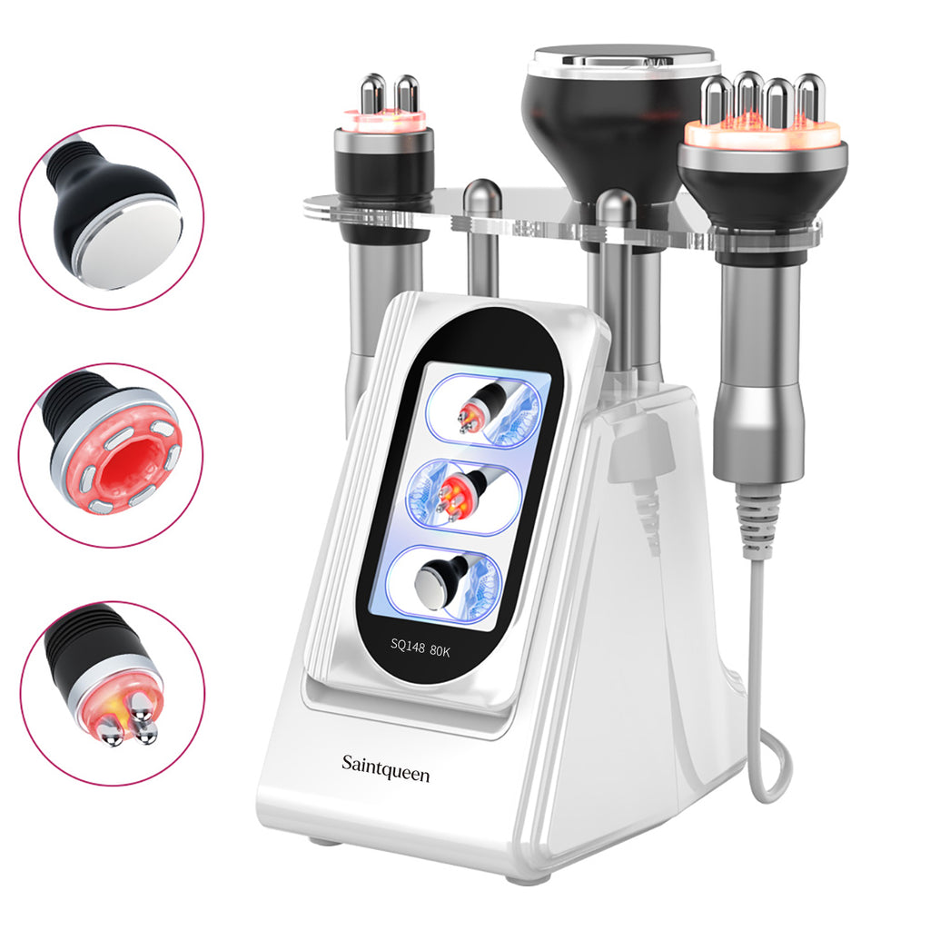 SQ148 Basic 3-i-1 80K kavitationsapparat med 3- og 4-polet RF