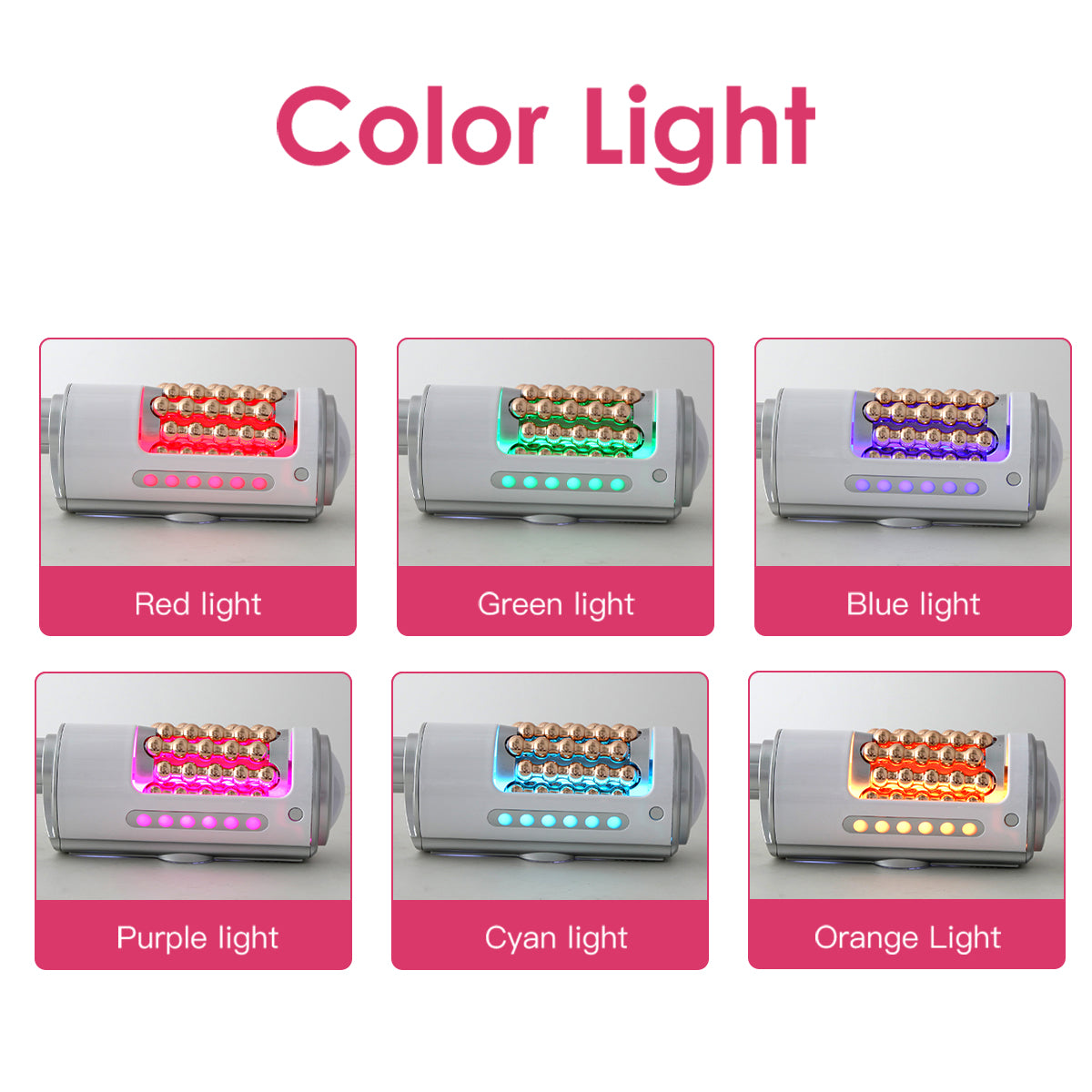 SQ160A rulleapparat med roterende kugler, mikrovibration og LED