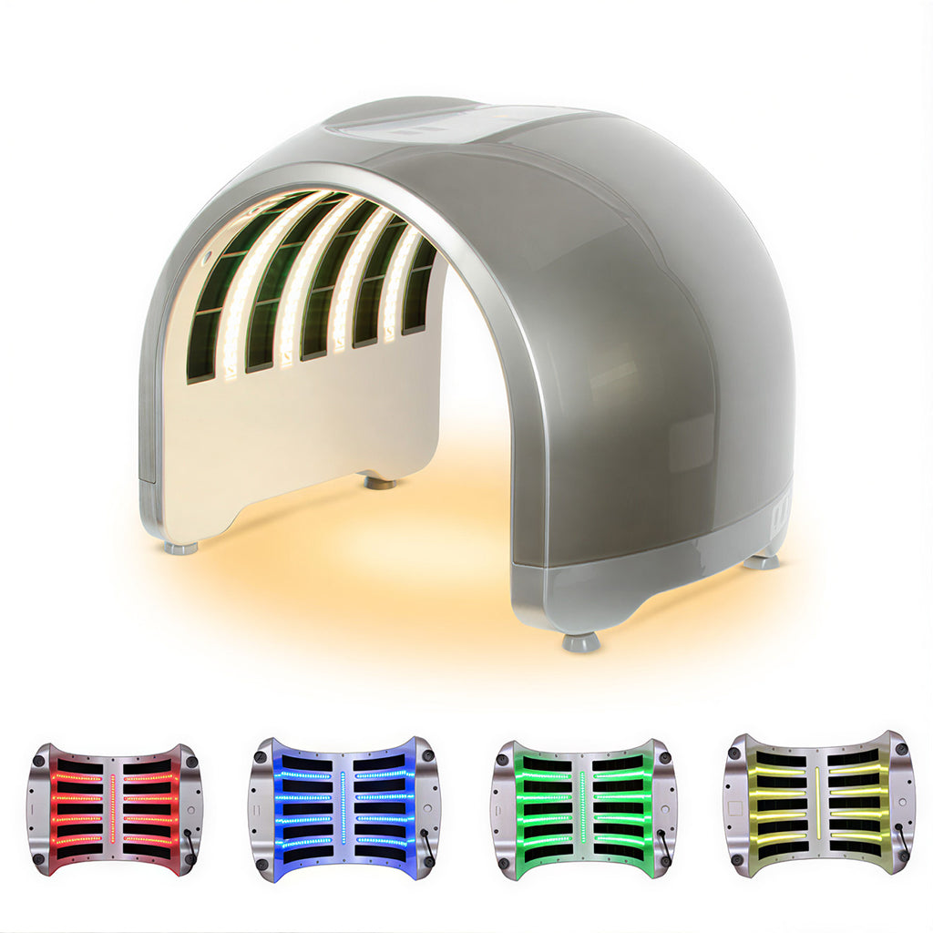 SQ3 LED-lysterapiapparat med 4 lysfarver og varmefunktion