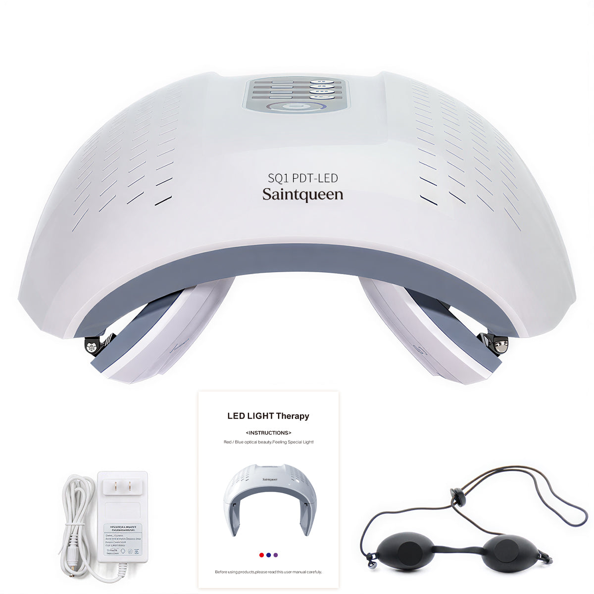 SQ1 LED-lysterapiapparat med 292 dioder og 4 lysfarver
