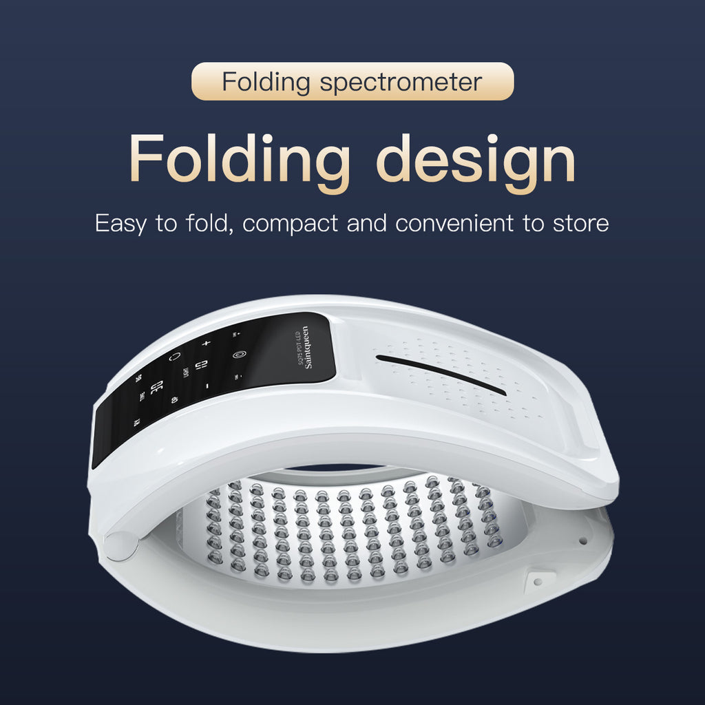 SQ93 LED-lysterapiapparat med 182 dioder og 7 lysfarver