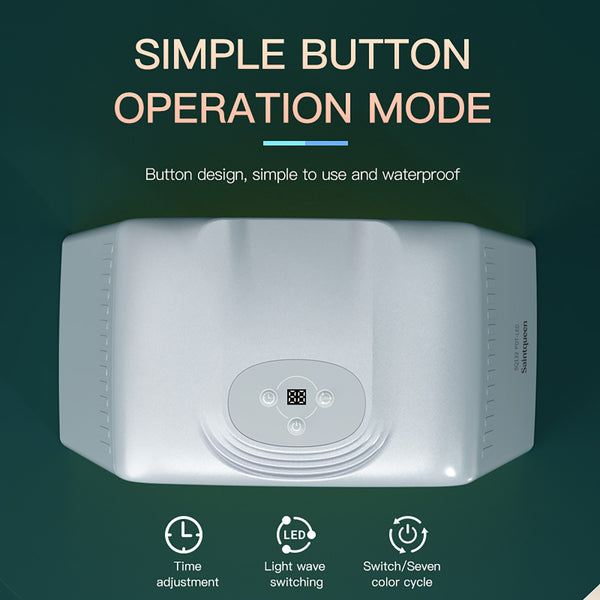 SQ132 sammenklappeligt LED-lysterapiapparat med 147 dioder
