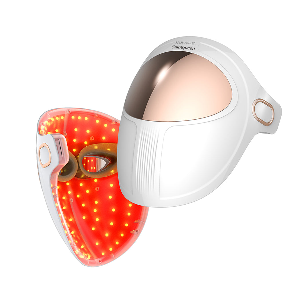 SQ135 trådløs LED-ansigtsmaske med 8 lystilstande