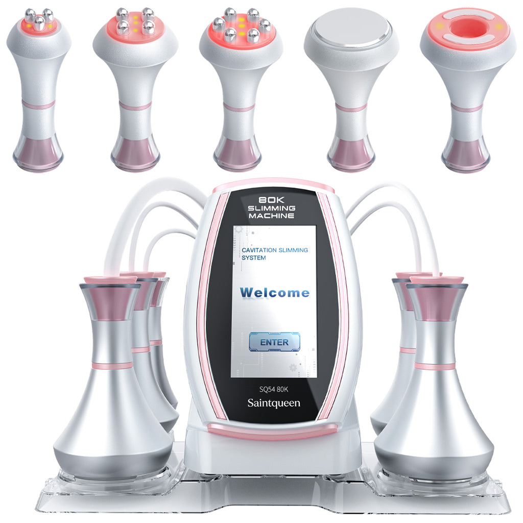 SQ54 Pro 5-i-1 80K kavitationsapparat med RF og vakuummassage