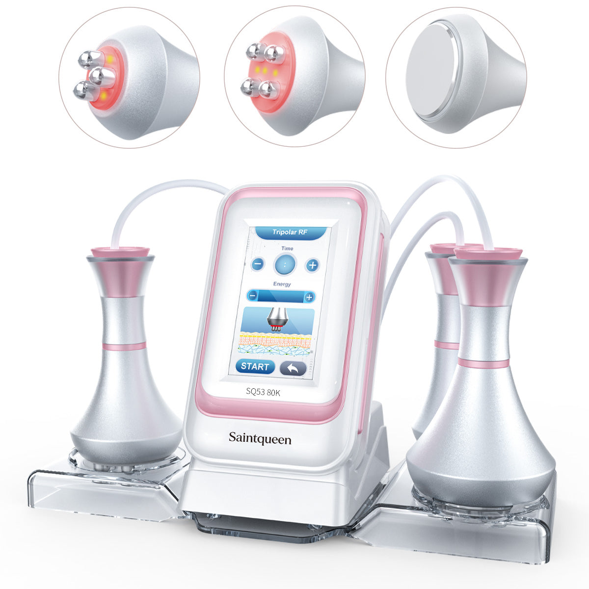 SQ53 Basic 3-i-1 80K kavitationsapparat med 3- og 4-polet RF Hovedbillede