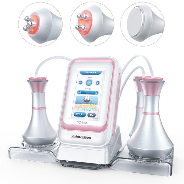SQ53 Basic 3-i-1 80K kavitationsapparat med 3- og 4-polet RF