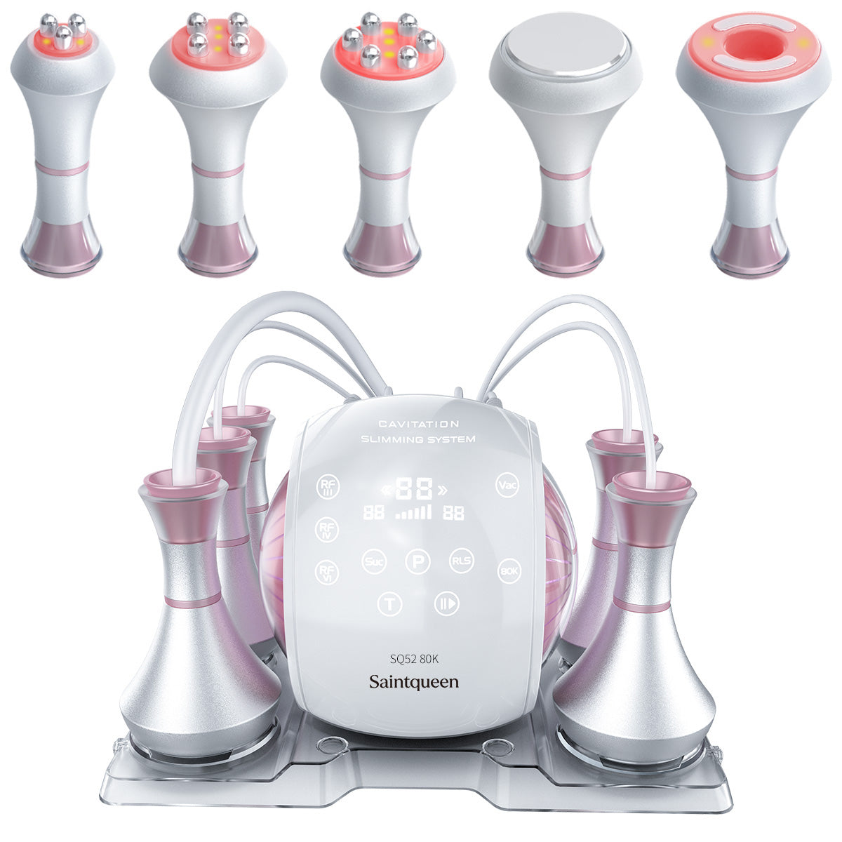 SQ52 Pro 5-i-1 80K kavitationsapparat med RF og vakuummassage