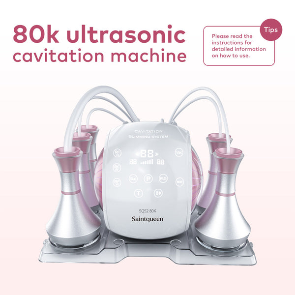 SQ52 Pro 5-i-1 80K kavitationsapparat med RF og vakuummassage