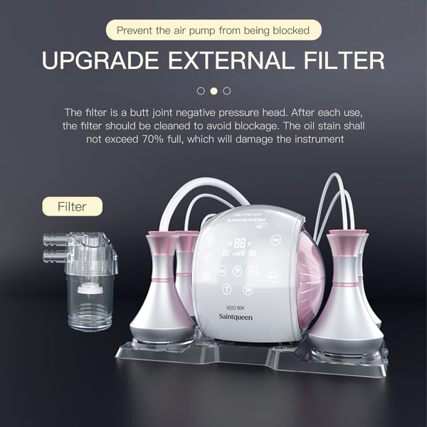 SQ52 Pro 6-i-1 80K kavitationsapparat med laser, RF og vakuum