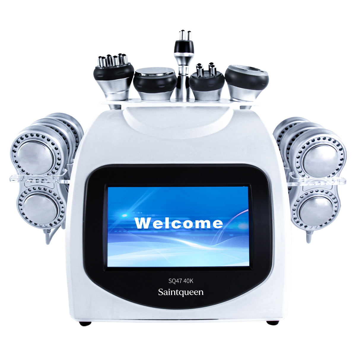 SQ47B Pro 6-i-1 40K kavitationsapparat med laser, EMS, RF og vakuum