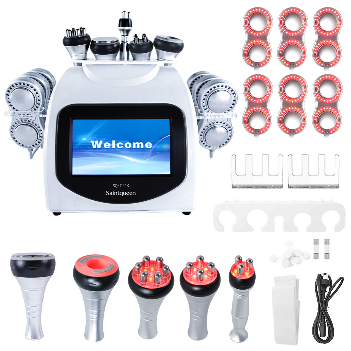 SQ47B Pro 6-i-1 40K kavitationsapparat med laser, EMS, RF og vakuum Sekundært billede