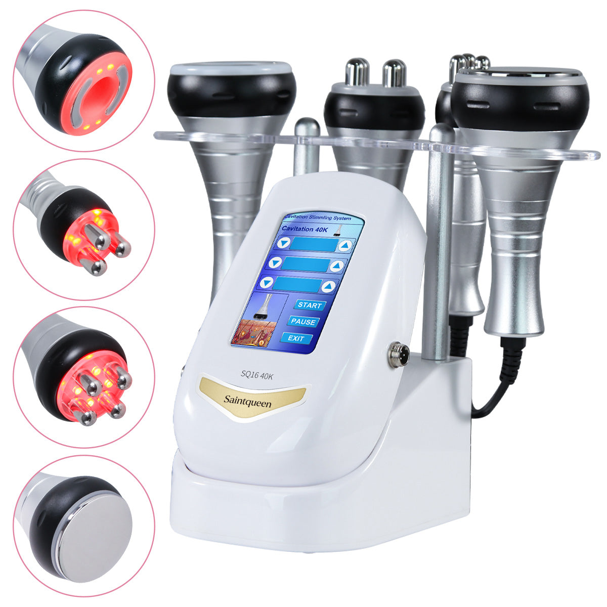 SQ16B Basic 4-i-1 40K kavitationsapparat med RF og vakuum
