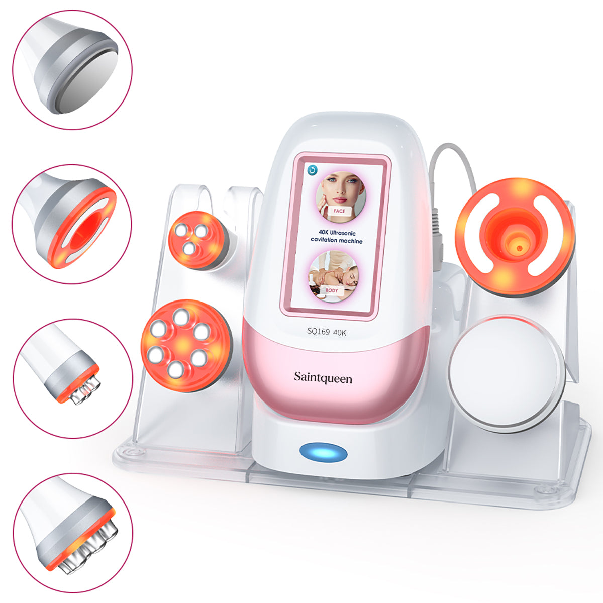 SQ169 Basic 4-i-1 40K kavitationsapparat med RF og vakuummassage Hovedbillede