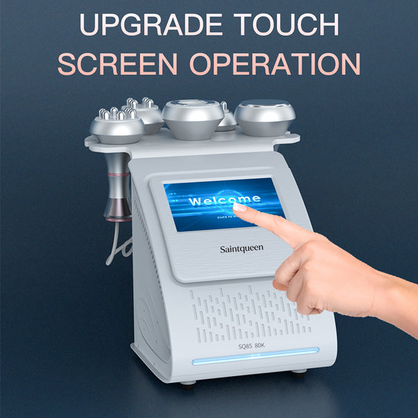 SQ85A Pro 5-i-1 80K kavitationsapparat med RF og vakuummassage