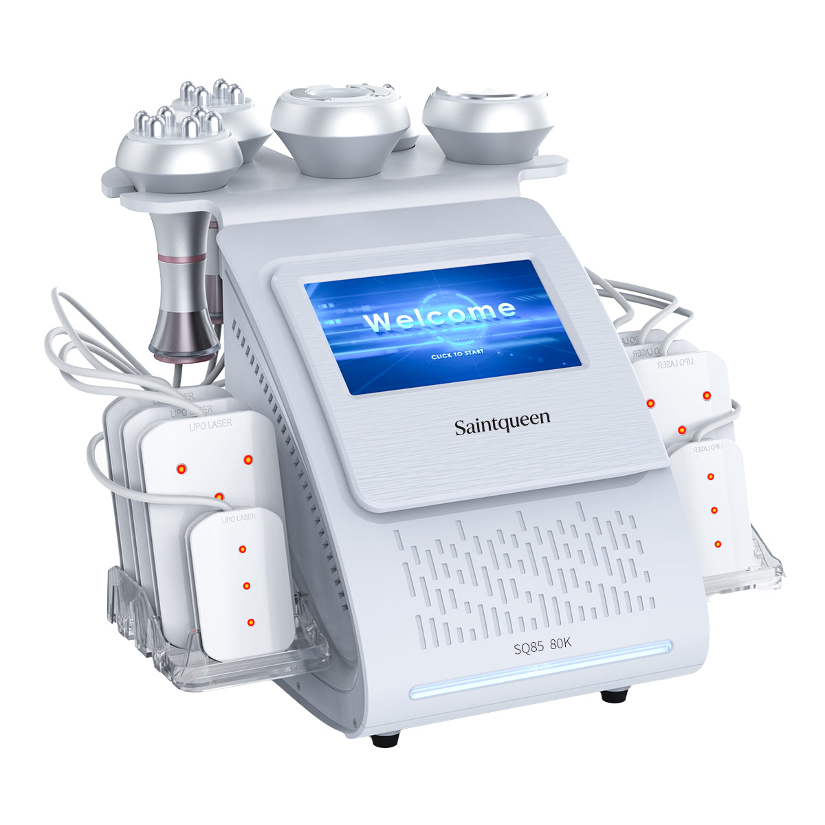 SQ85C Pro 6-i-1 80K kavitationsapparat med laser, RF og vakuum