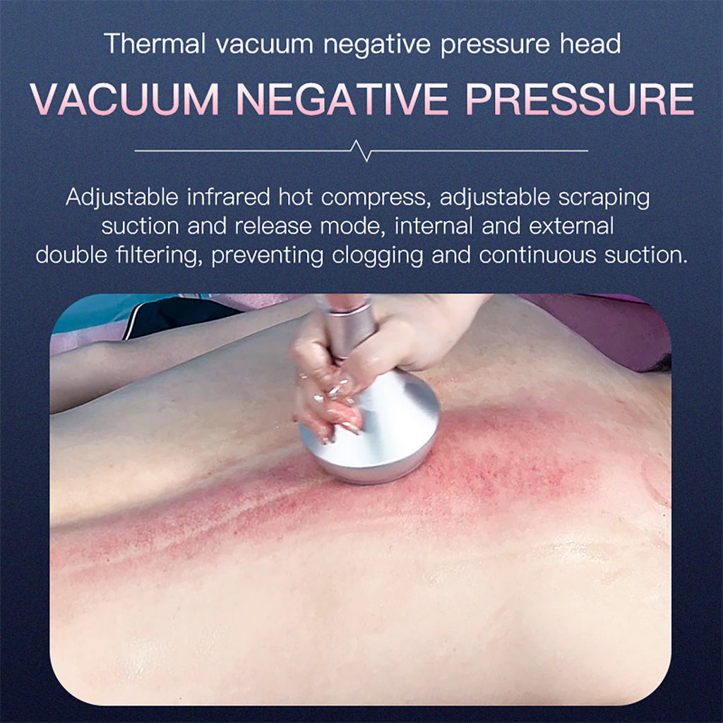 SQ85B Pro 6-i-1 80K kavitationsapparat med laser, EMS, RF og vakuum