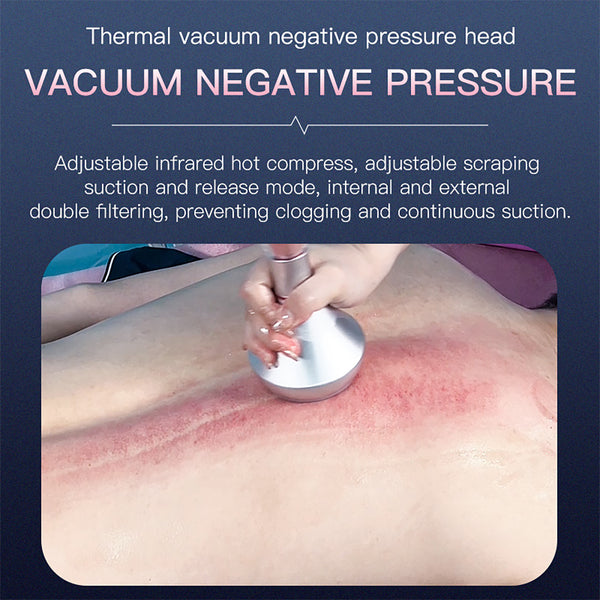 SQ85B Pro 6-i-1 80K kavitationsapparat med laser, EMS, RF og vakuum
