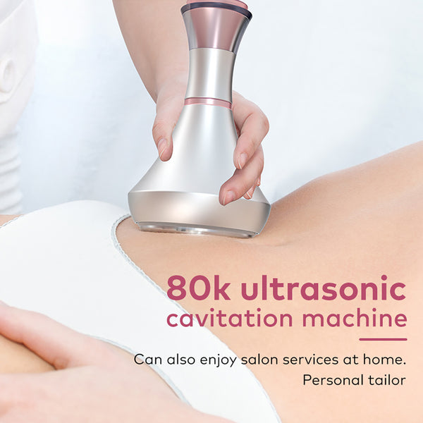 SQ85E Plus 9-i-1 80K kavitationsapparat med laserplade, EMS og RF