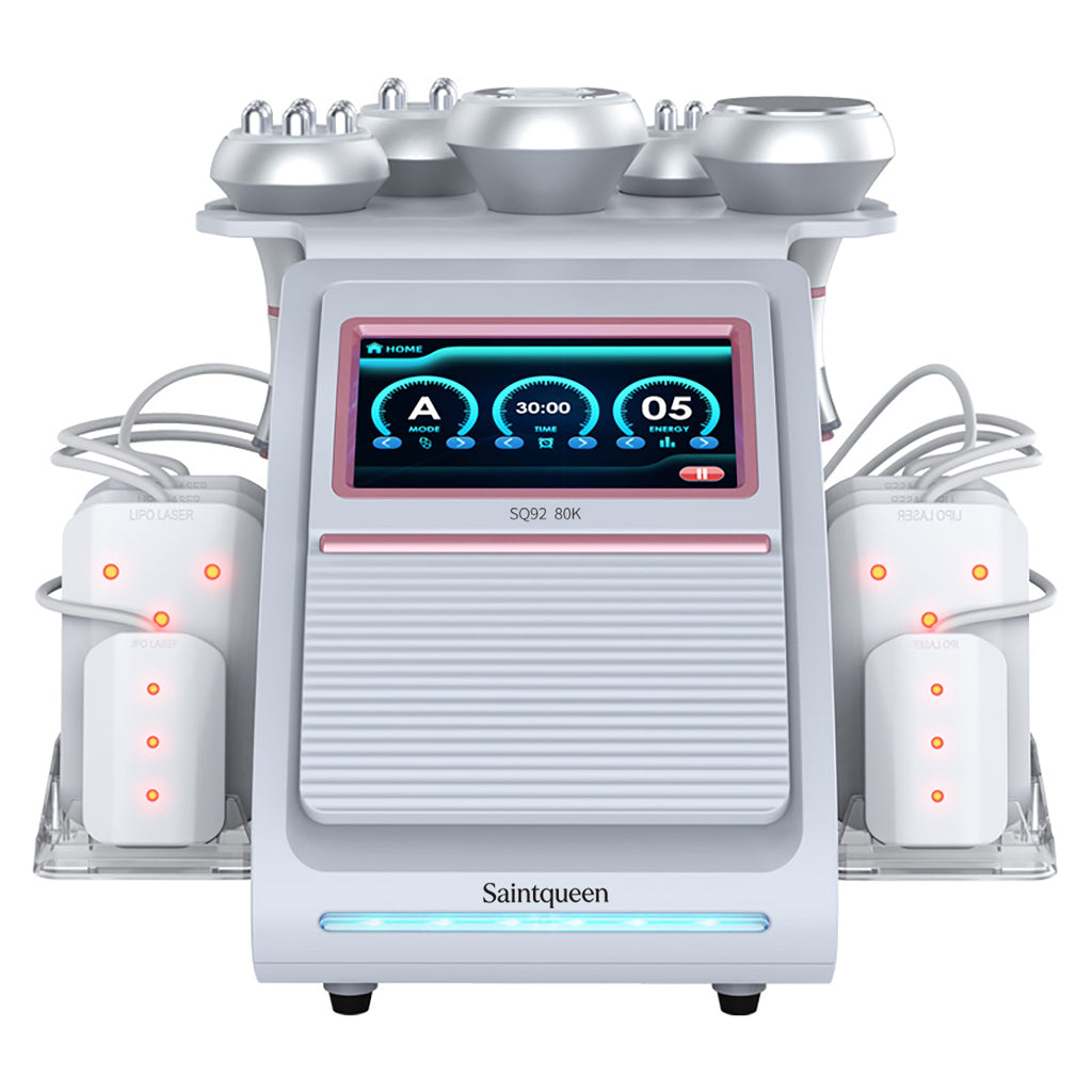SQ92C Pro 6-i-1 80K kavitationsapparat med laser, RF og vakuum