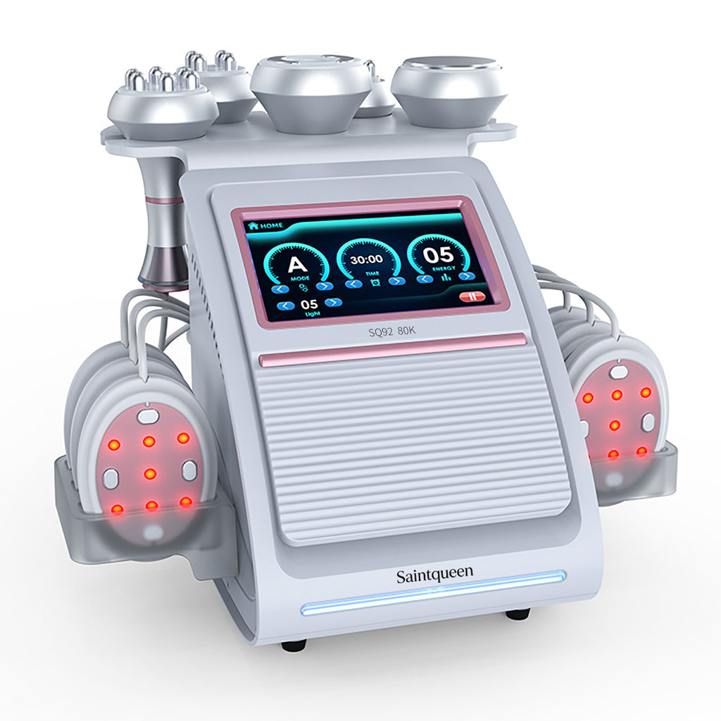 SQ92B Pro 6-i-1 80K kavitationsapparat med laser, EMS, RF og vakuum