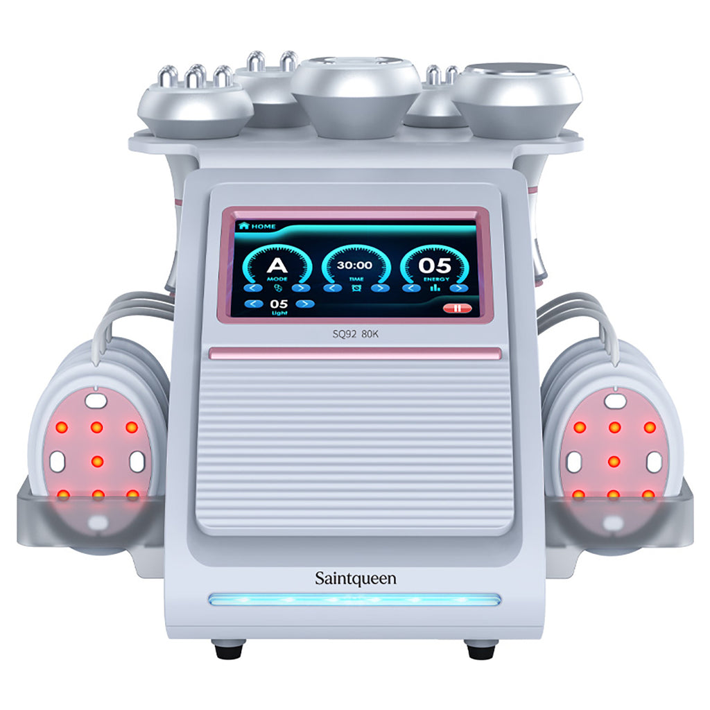 SQ92B Pro 6-i-1 80K kavitationsapparat med laser, EMS, RF og vakuum