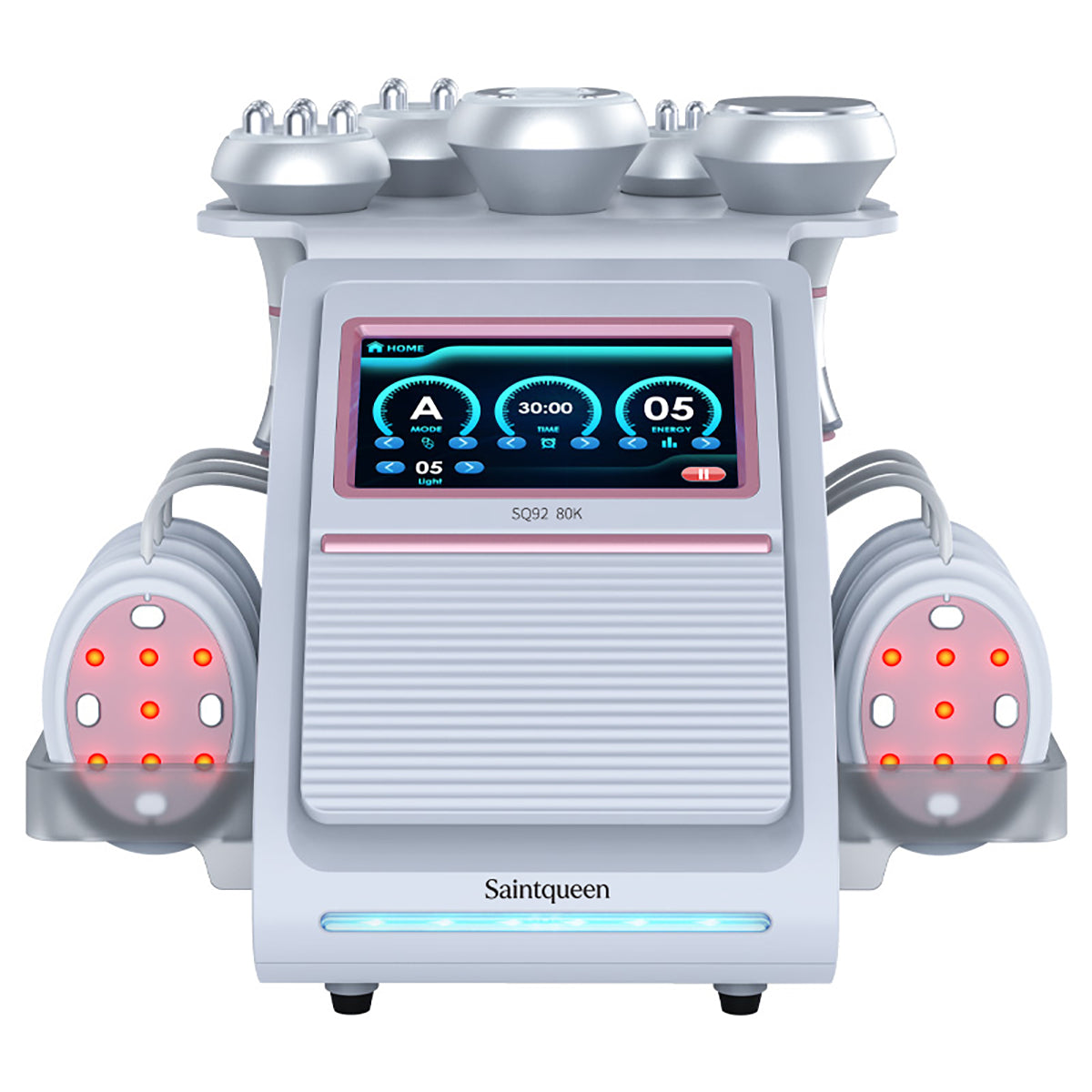 SQ92B Pro 6-i-1 80K kavitationsapparat med laser, EMS, RF og vakuum