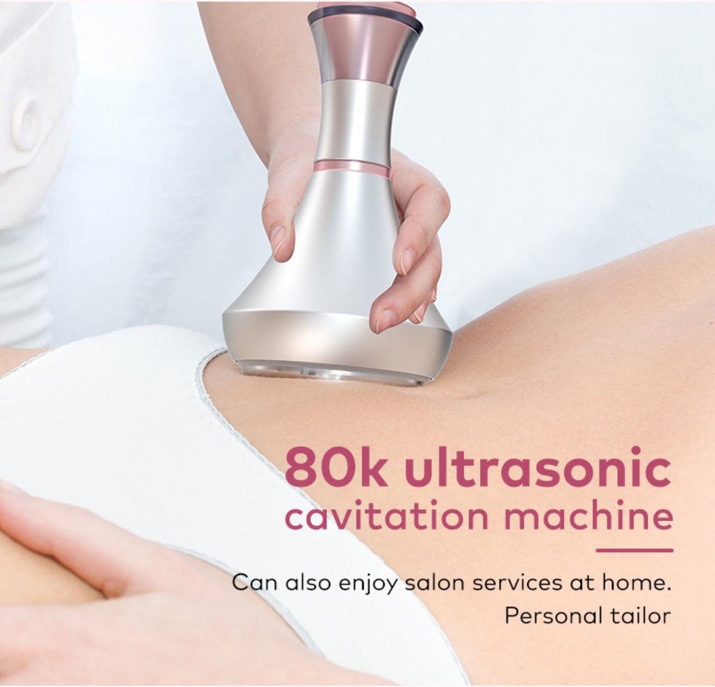 SQ121A Pro 6-i-1 80K kavitationsapparat med laserpuder, RF og vakuum