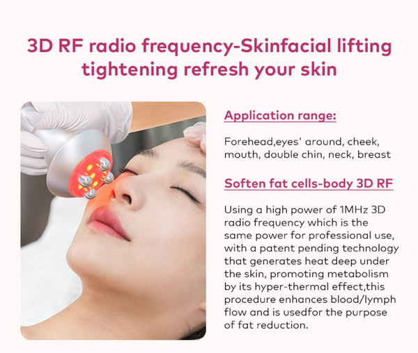 SQ121B Pro 6-i-1 80K kavitationsapparat med laser, EMS, RF og vakuum
