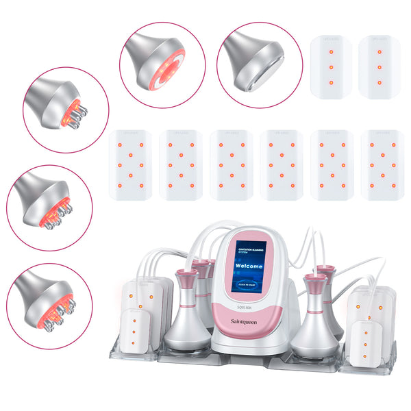 SQ95C Pro 6-i-1 80K kavitationsapparat med laser, RF og vakuum