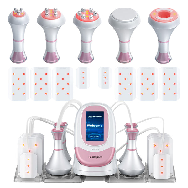 SQ95C Pro 6-i-1 80K kavitationsapparat med laser, RF og vakuum