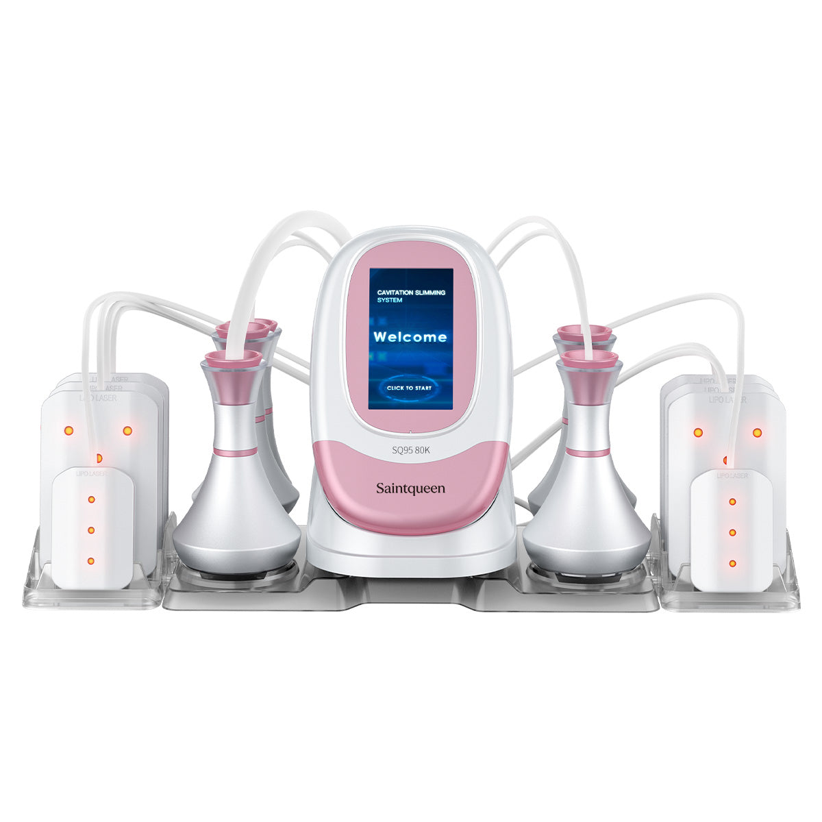 SQ95C Pro 6-i-1 80K kavitationsapparat med laser, RF og vakuum
