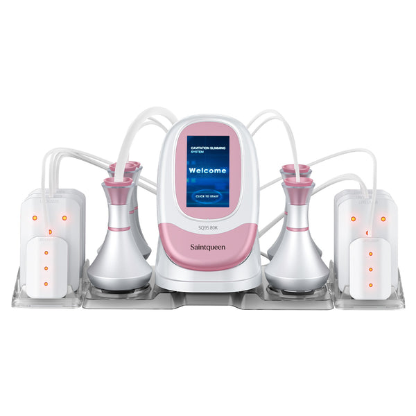 SQ95C Pro 6-i-1 80K kavitationsapparat med laser, RF og vakuum