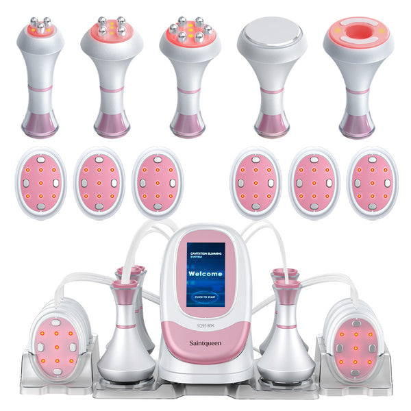 SQ95B Pro 6-i-1 80K kavitationsapparat med EMS, RF og vakuum