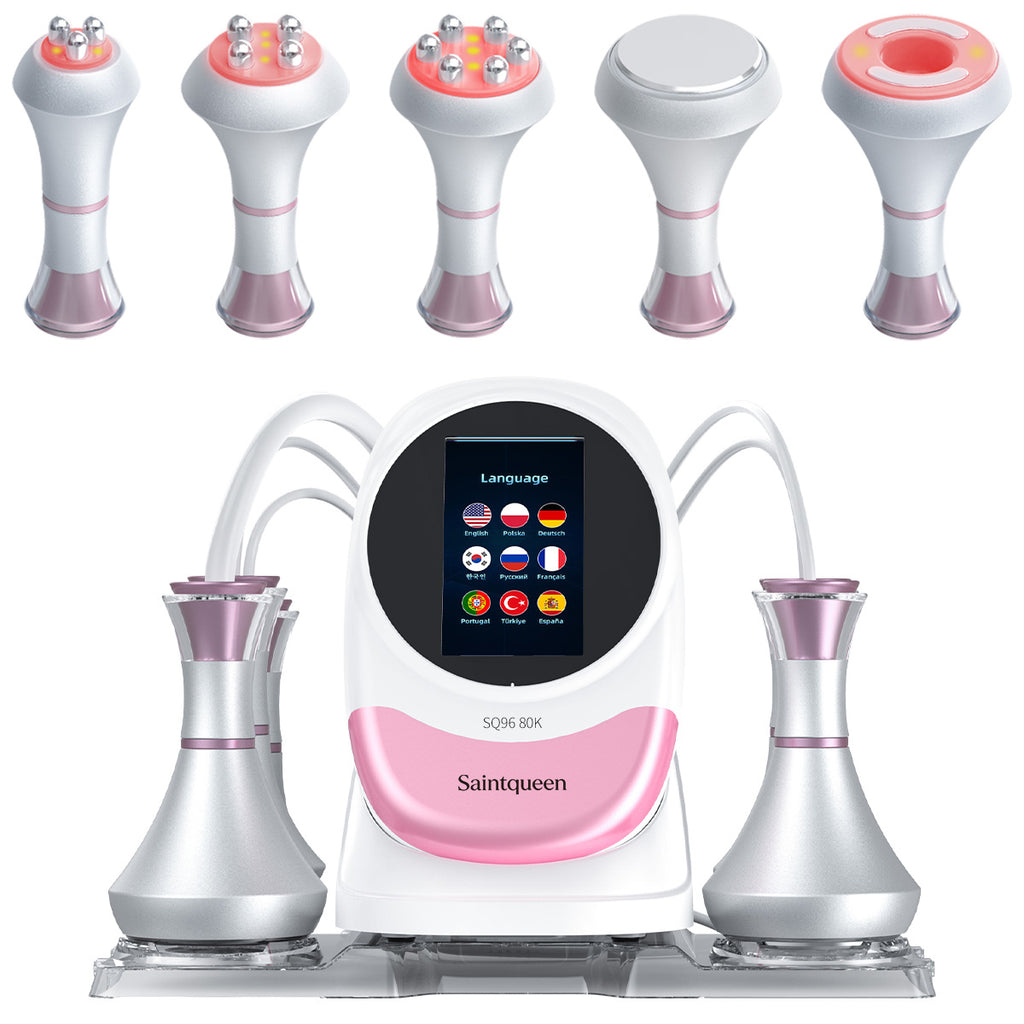 SQ96 Pro 5-i-1 80K-kavitations- og RF-apparat