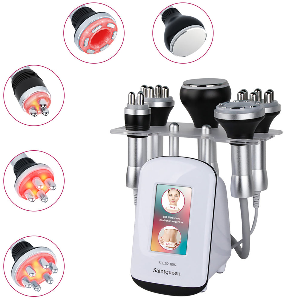 SQ152 Pro 5-i-1 80K kavitationsapparat med flerpolet RF